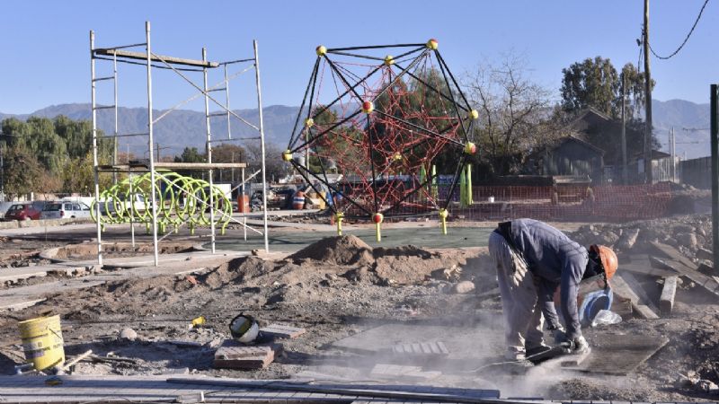 Avanza la obra de la Estación Multimodal Parque Mitre