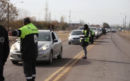 Turismo interno, continúan los operativos en Luján de Cuyo.