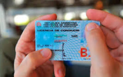 Mendoza: no multarán por carnet de conducir vencidos