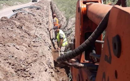 Obras para dotar de agua potable a más vecinos de San Martín