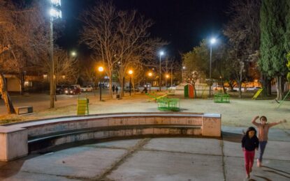 Parquecito Sarmiento: San Martin mejora un predio emblema de la Ciudad