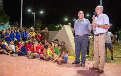 San Martin quedó inaugurada la plaza René Favaloro, en el barrio López