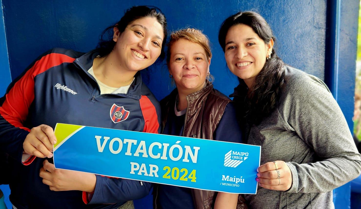 Finalizaron las votaciones del presupuesto participativo de Maipú