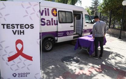 Godoy Cruz hará testeos gratuitos de VIH