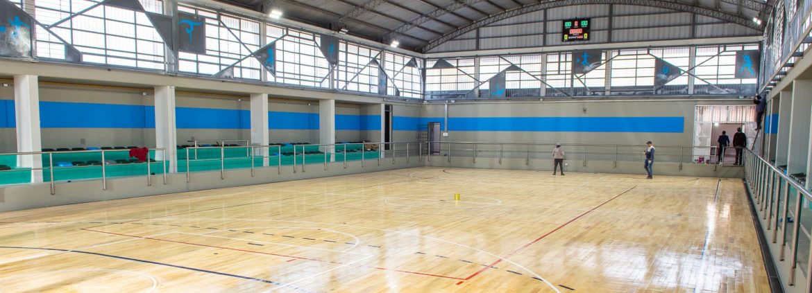 Restan solo detalles para habilitar el nuevo polideportivo del San Pedro