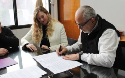 San Carlos, firma de convenio marco entre el Municipio y la Universidad Maza