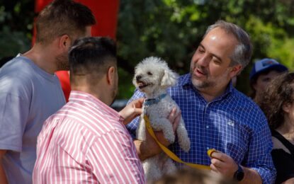 Maipú realizó una caminata para concientizar sobre la tenencia de mascotas