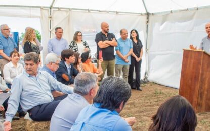 El intendente Rufeil participó de la Expo Inta Junín