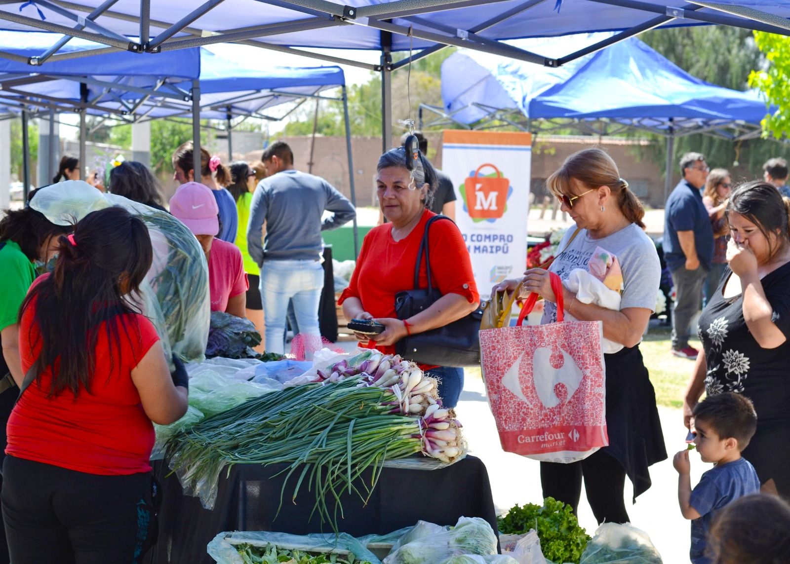 Maipú: Gran feria navideña en la Estación Gutiérrez